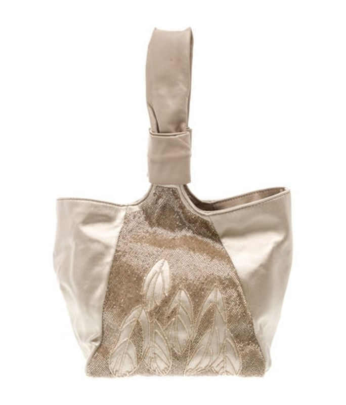Max Mara Mara Satin Top Handle Bag