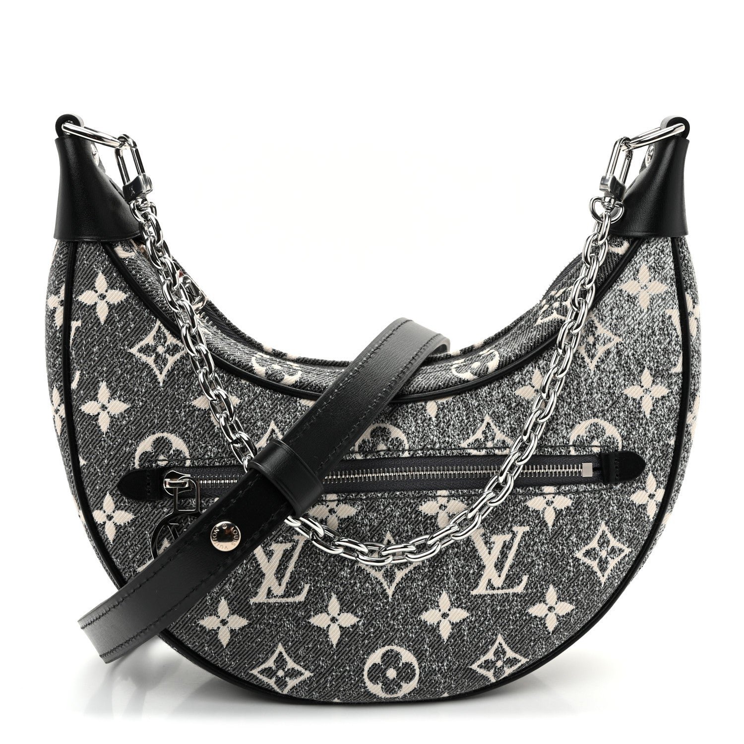 Louis Vuitton Monogram Jacquard Denim Loop Black