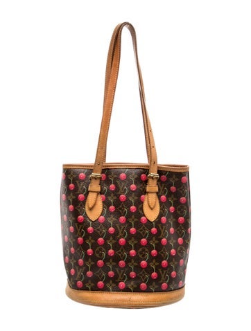Monogram Cerises Shoulder Bag Petit