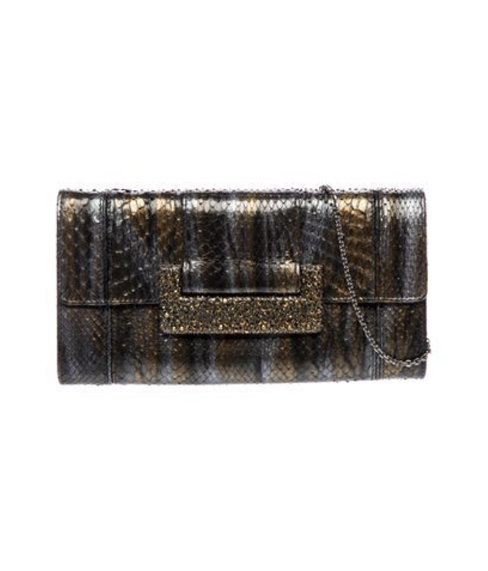 Judith Leiber Leiber Leather Clutch