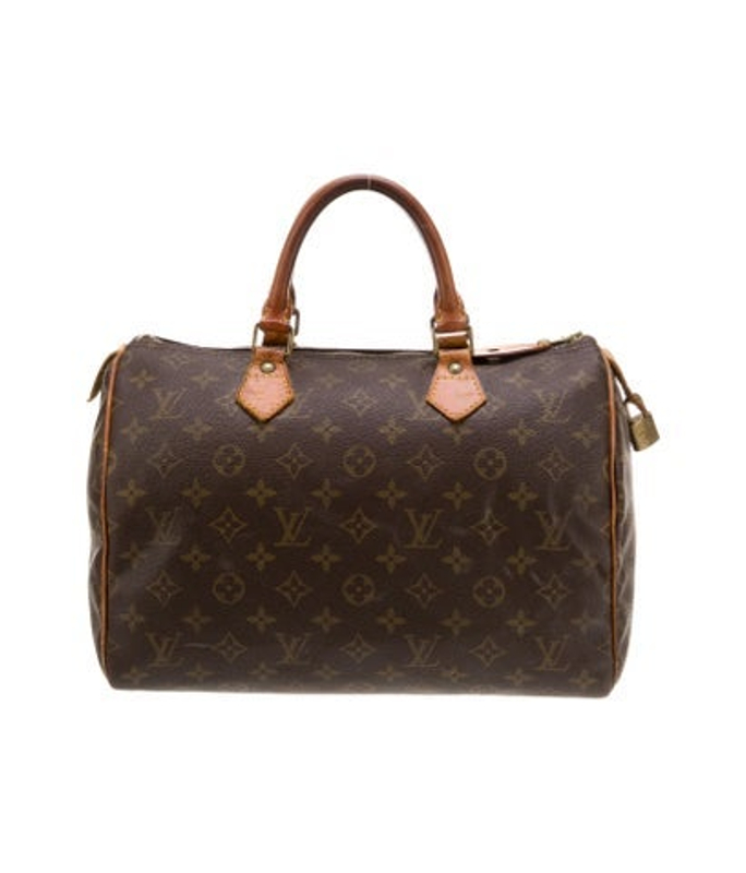 Louis Vuitton Vuitton Lv Monogram Speedy 30