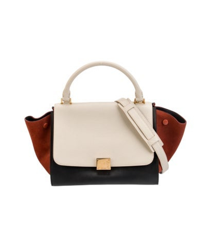 Celine Leather Trapeze