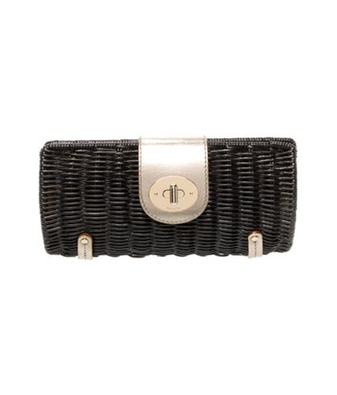 Kate Spade Spade New York Wicker Clutch