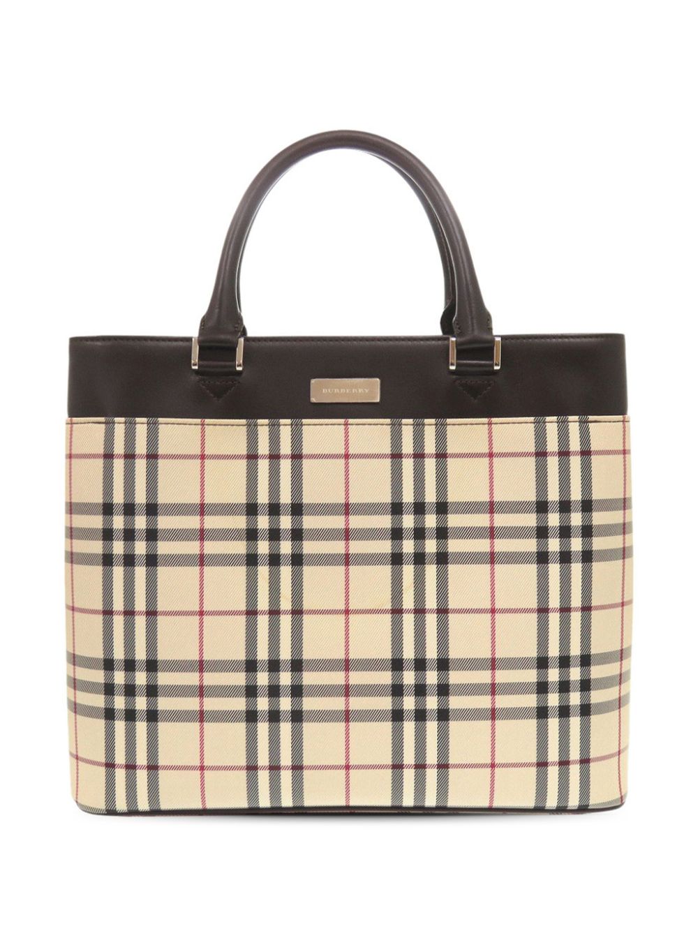 2000-2017 House Check Canvas handbag