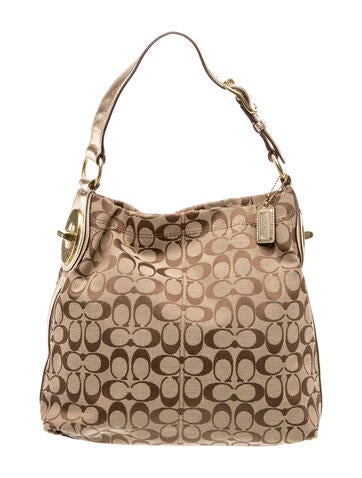 Coach Monogram Shoulder Bag
