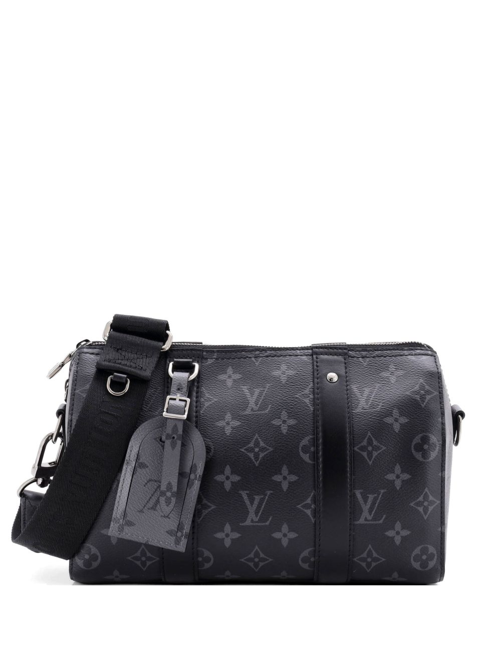 City Keepall Bag Reverse Monogram Eclipse Canvas crossbody bag