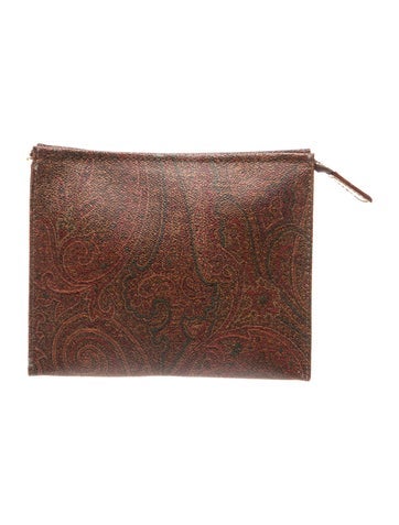 Etro Leather Clutch