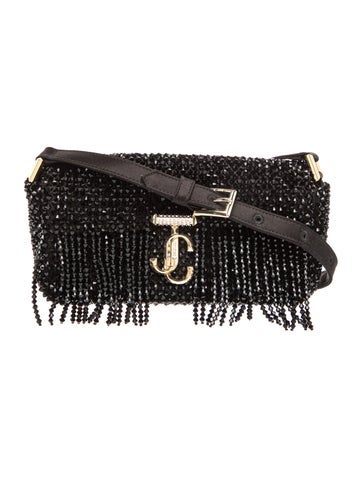 Jimmy Choo Sequins Avenue Shoulder Bag