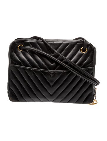 Chevron CC Shoulder Bag