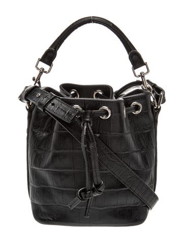 Embossed Leather Emmanuelle Small