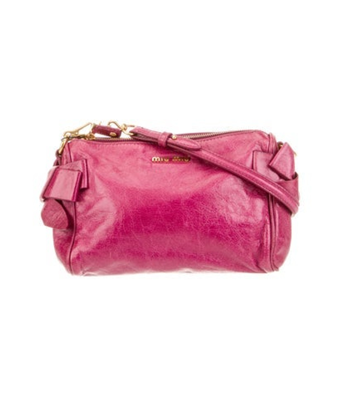 Miu Miu Miu Leather Shoulder Bag