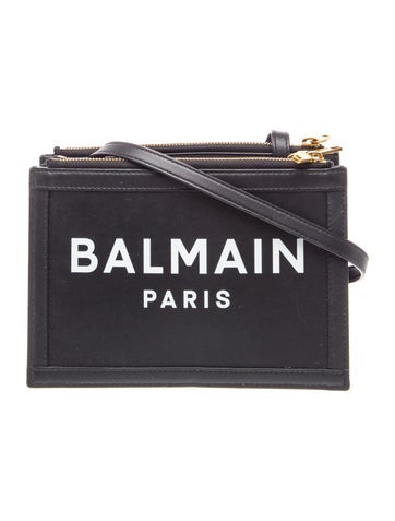 Balmain Leather Crossbody Bag