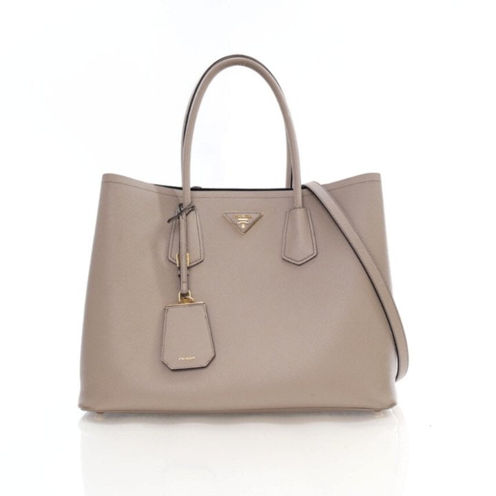 Prada Saffiano Double Cuir Tote