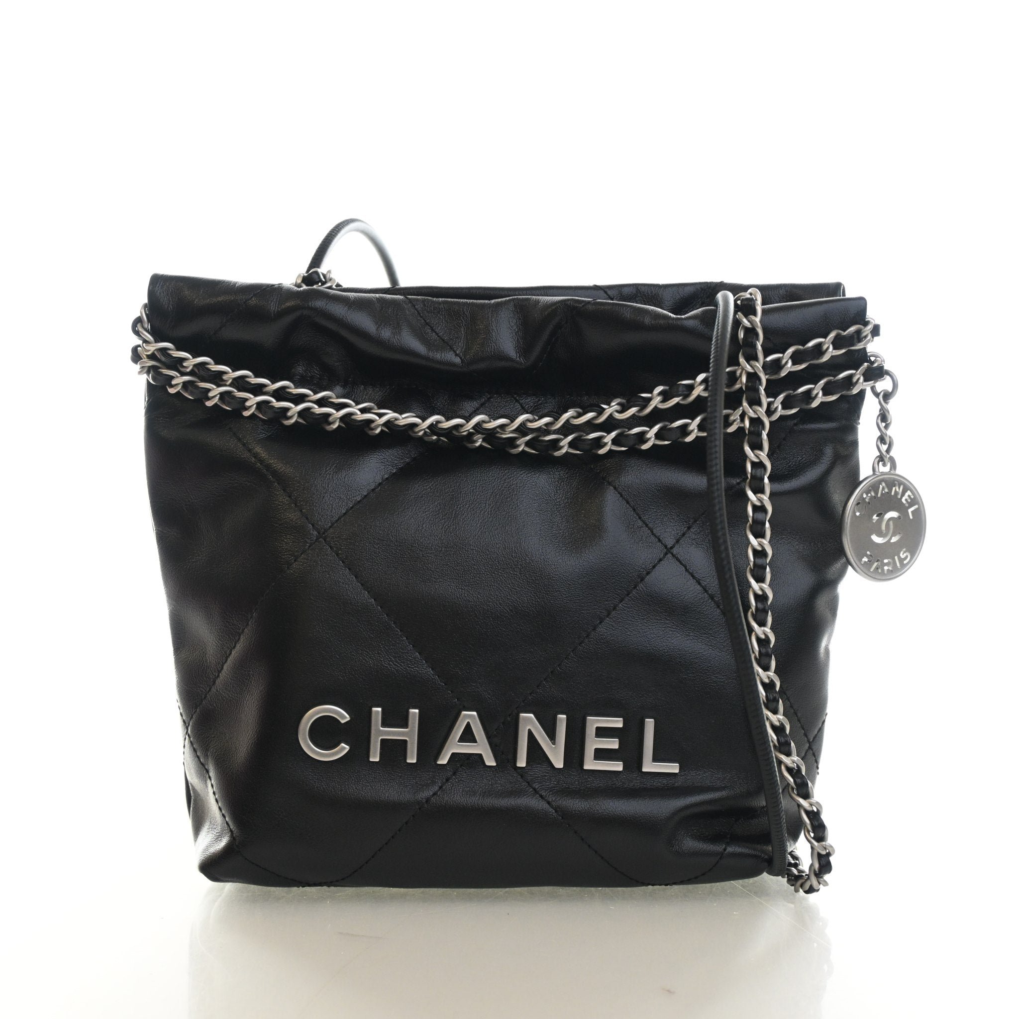 Chanel Mini Calfskin 22 Hobo