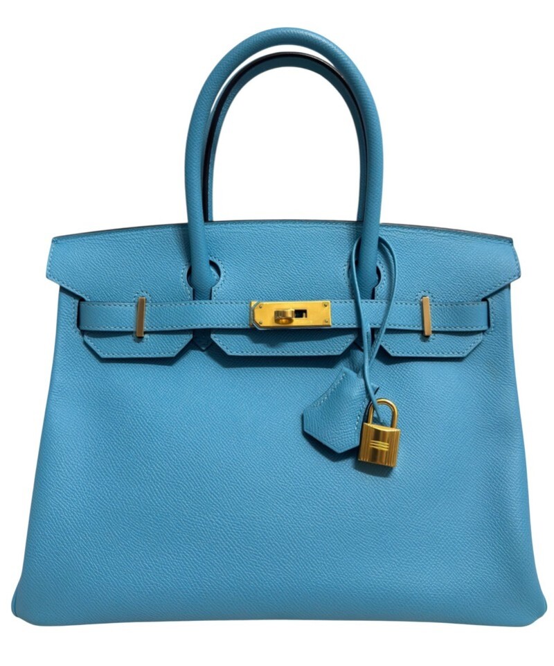 Hermes Bleu du Nord Epsom Birkin 30 Gold Hardware, 2019