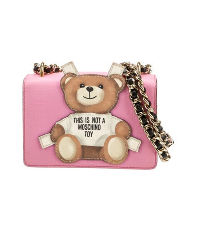 Moschino Leather Crossbody Bag