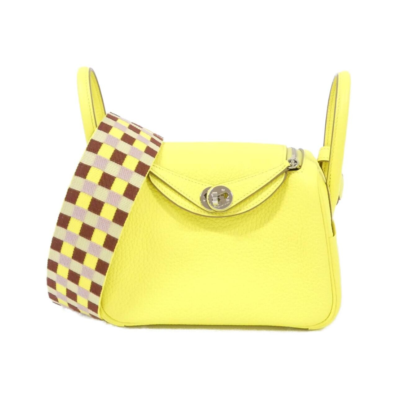 Hermes Maxi Quadrille Lindy Mini 083720CK Shoulder Bag