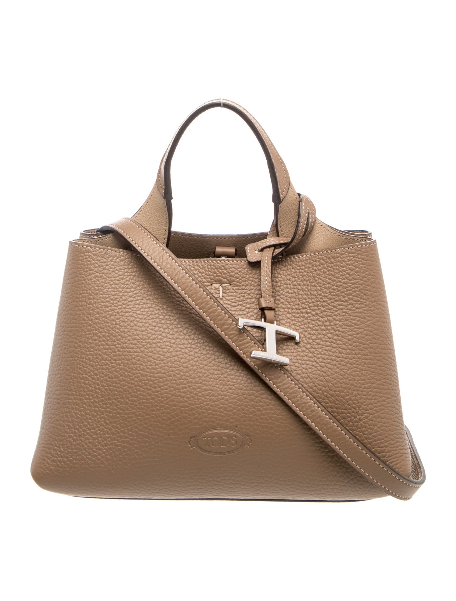 Leather Top Handle Bag