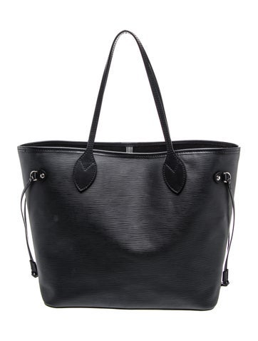 Epi Leather Neverfull w/Pouch MM