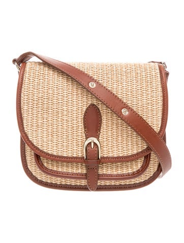 Straw Crossbody Bag