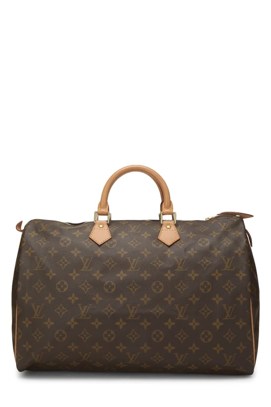 Monogram Canvas Speedy 40