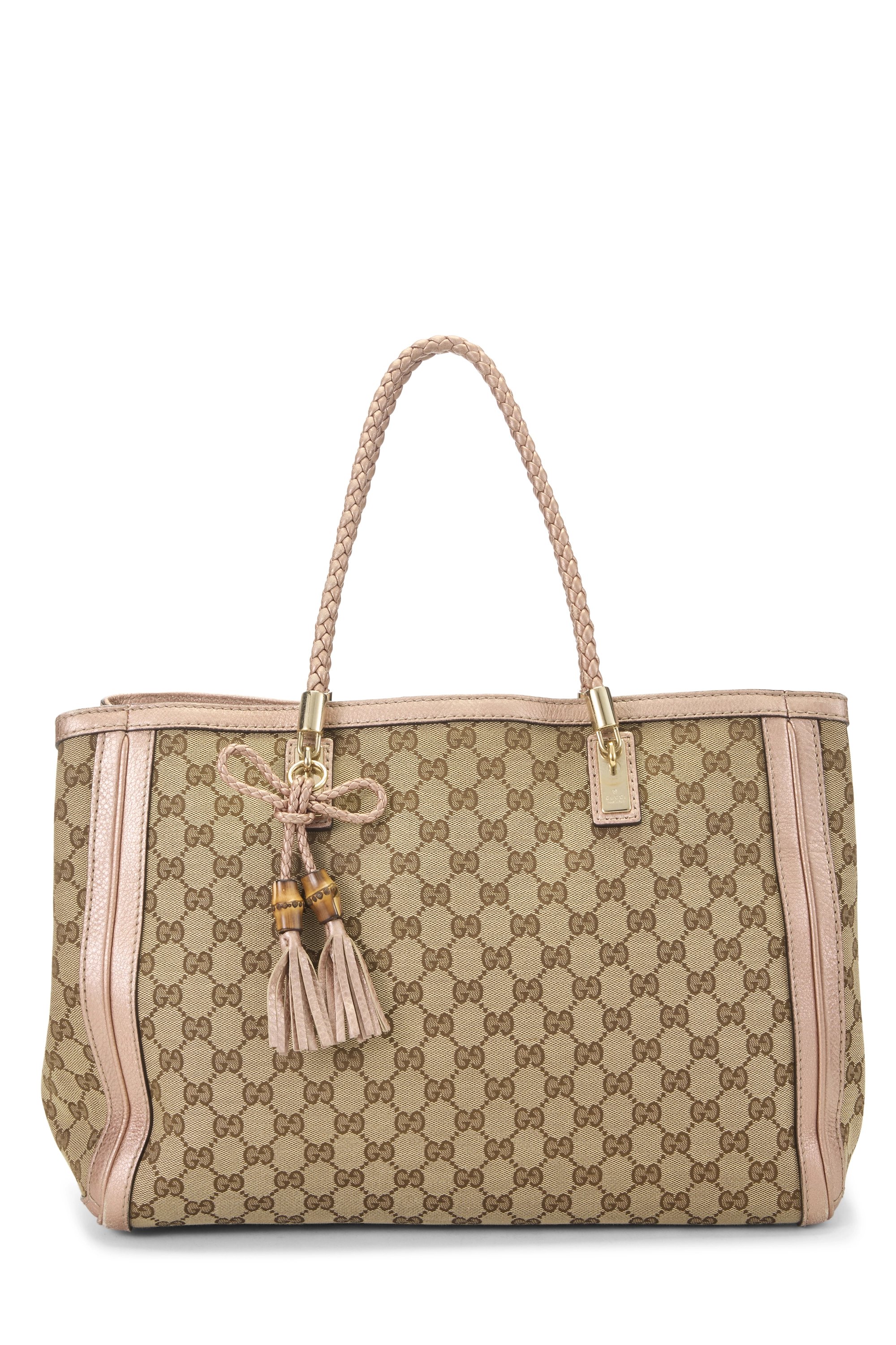 Pink Original GG Canvas Bella Tote
