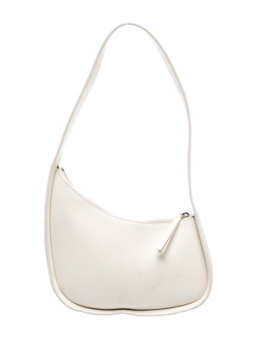 The Row Leather Half Moon Mini