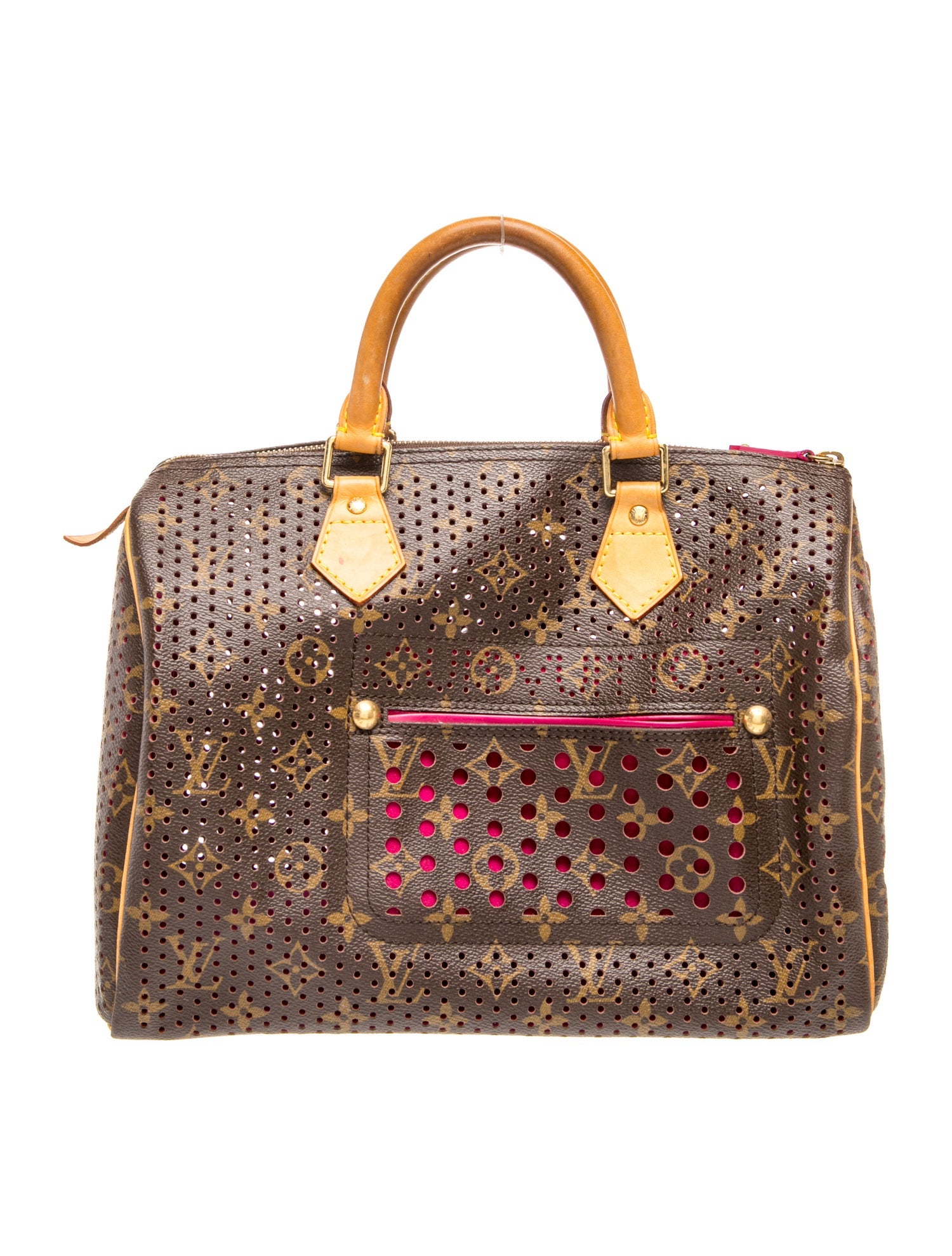 Perforated Monogram Speedy 30