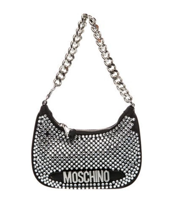 Moschino Nylon Top Handle Bag