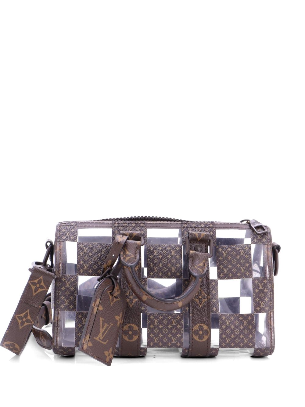 Keepall Bandouliere Bag Monogram Chess Coated Canvas and PVC 25 handbag