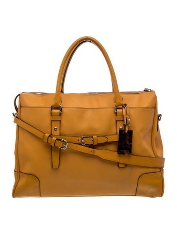 Tumi Leather Tote