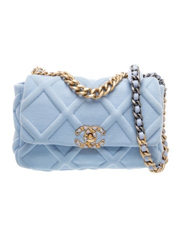 Medium Jersey 19 Flap Bag