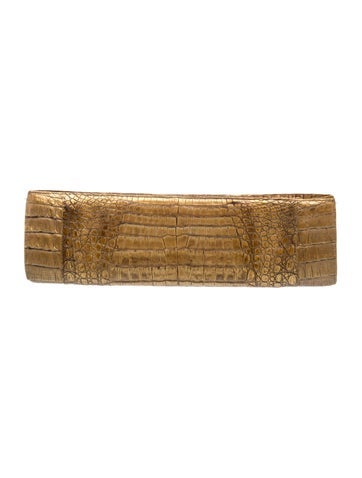 Nancy Gonzalez Crocodile Clutch