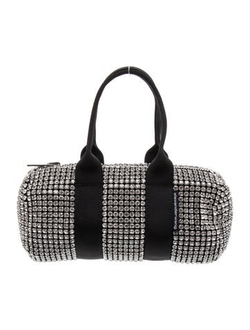 Crystal Top Handle Bag