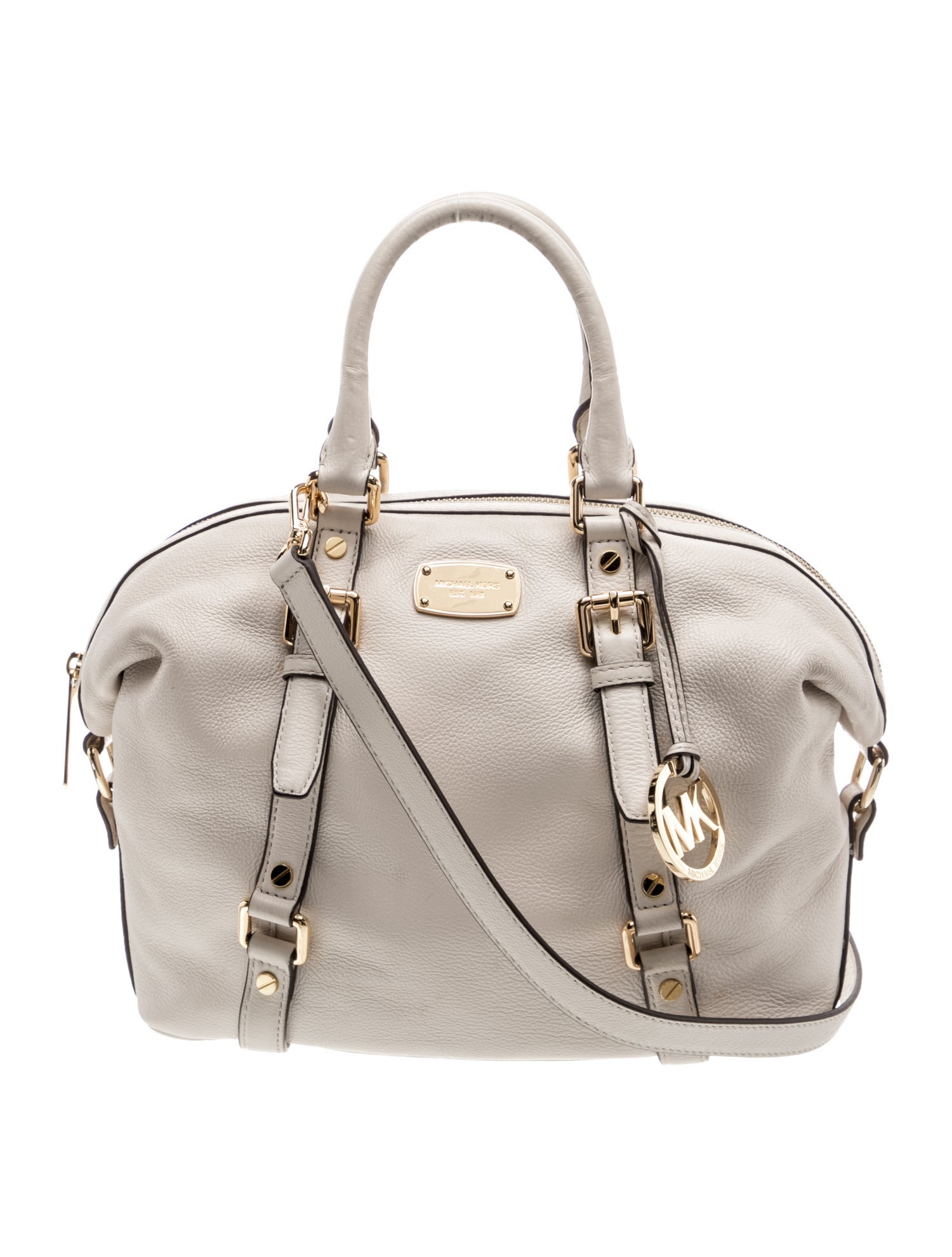 Leather Top Handle Bag