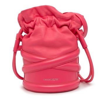 Calf Leather Calfskin The Soft Curve Bucket Bag