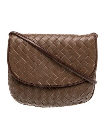 Intrecciato Messenger Bag Vintage