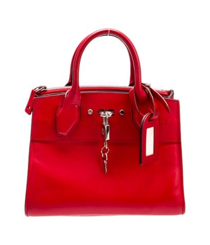 Louis Vuitton Vuitton Leather City Steamer Pm