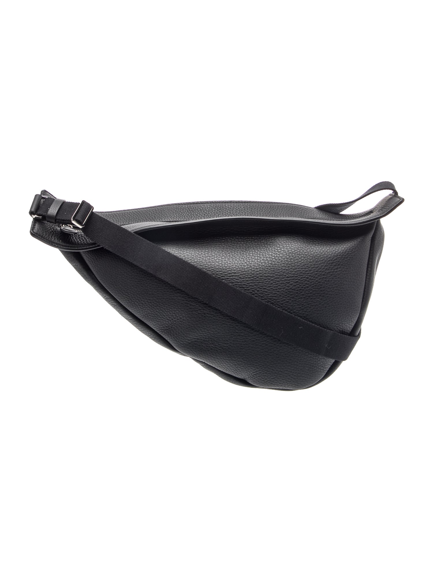 The Row Leather Slouchy Banana Large