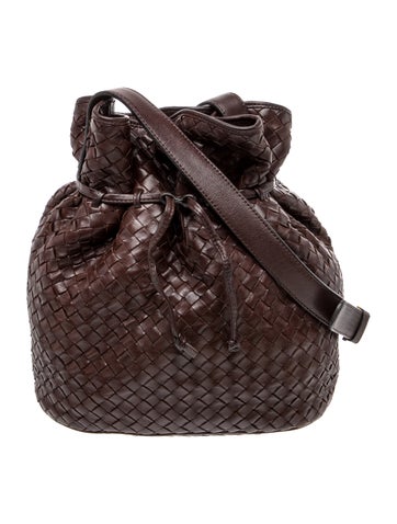 Intrecciato Bucket Bag Vintage