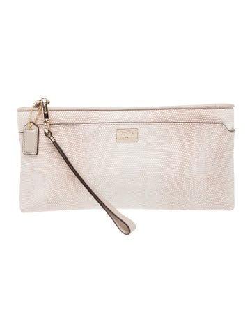 Coach Leather Clutch