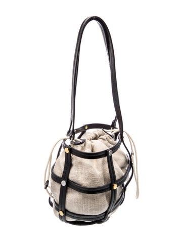 Canvas Bucket Bag
