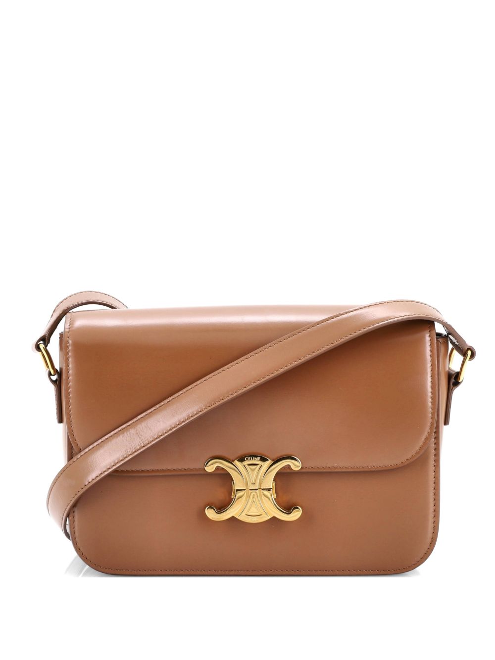 Triomphe Shoulder Bag Smooth Calfskin Medium crossbody bag