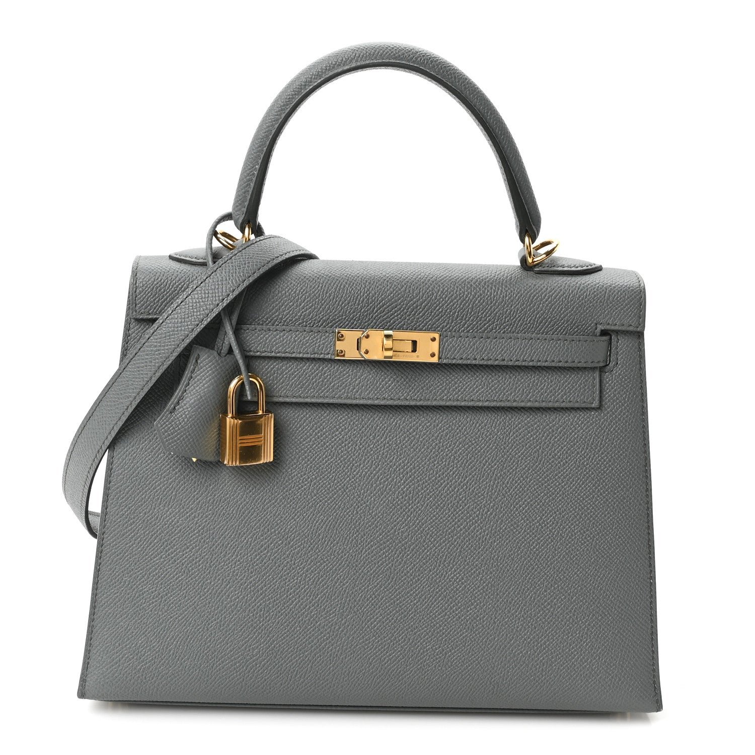Hermes Epsom Kelly Sellier 25 Vert Amande