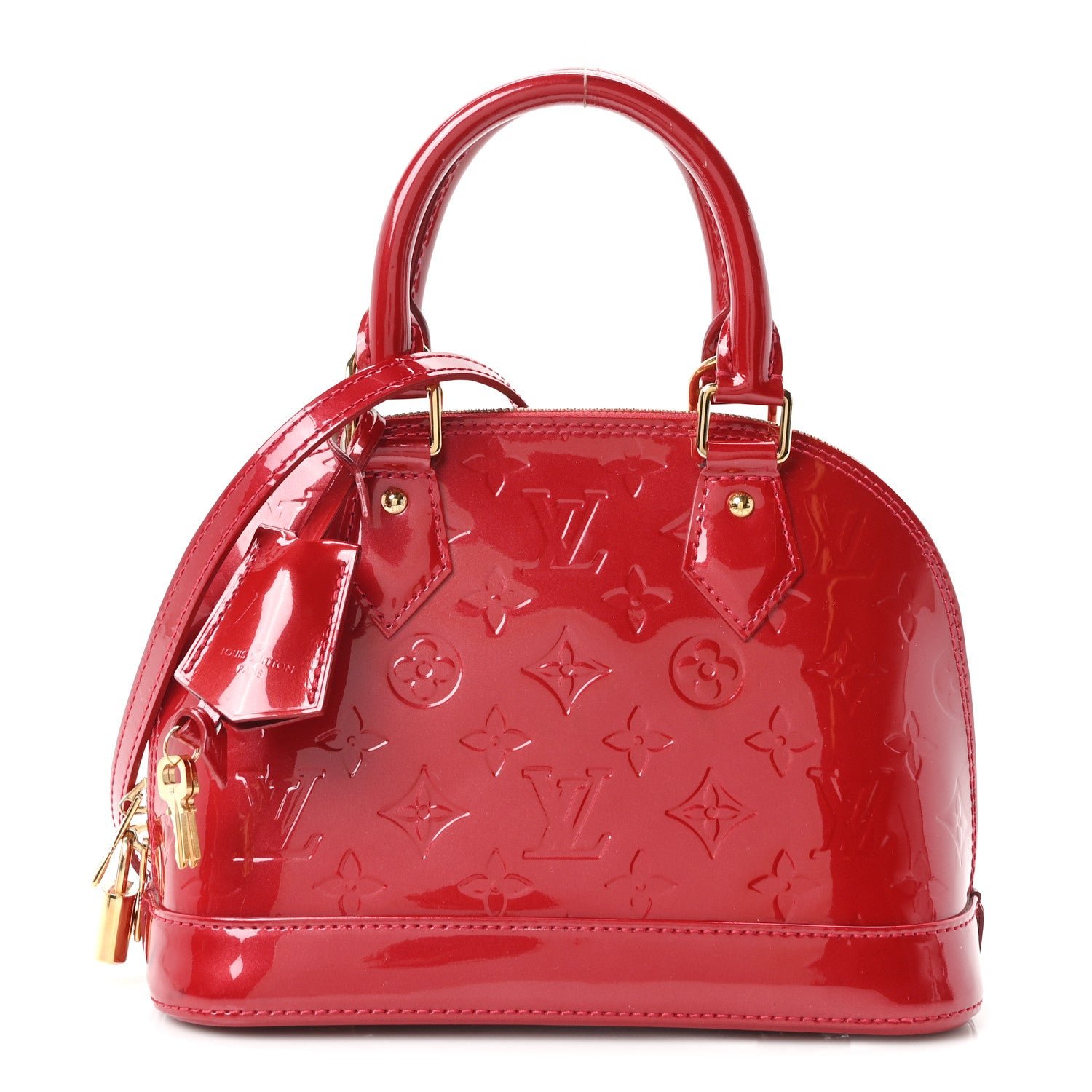 Louis Vuitton Vernis Alma BB Pomme D'Amour