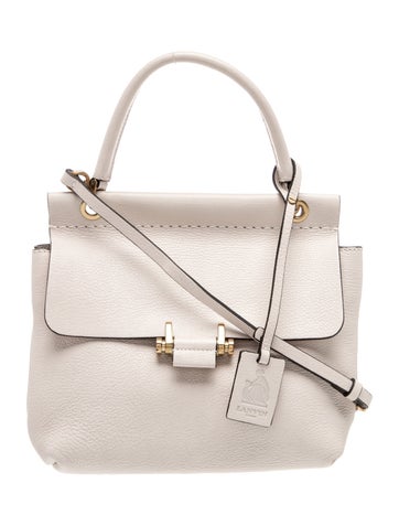 Leather Top Handle Bag