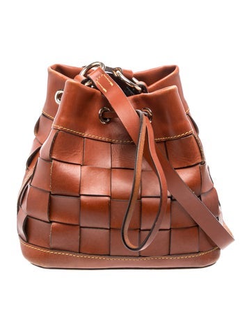 Leather Bucket Bag