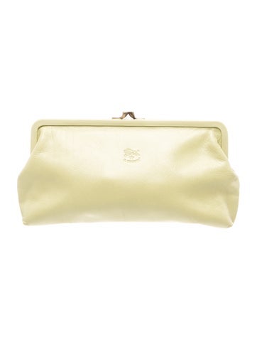 Il Bisonte Leather Clutch