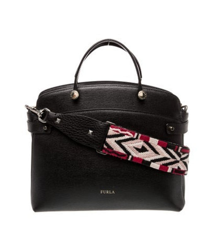 Furla Saffiano Leather Top Handle Bag