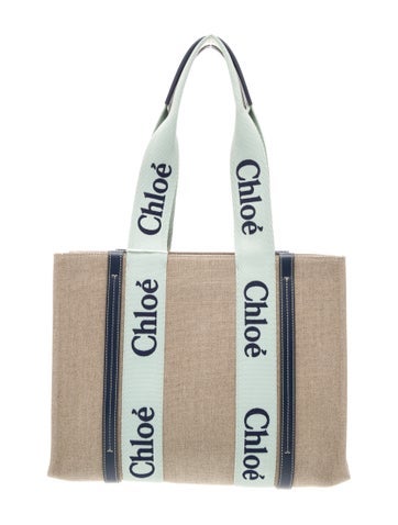Chloe Canvas Tote w/ Tags